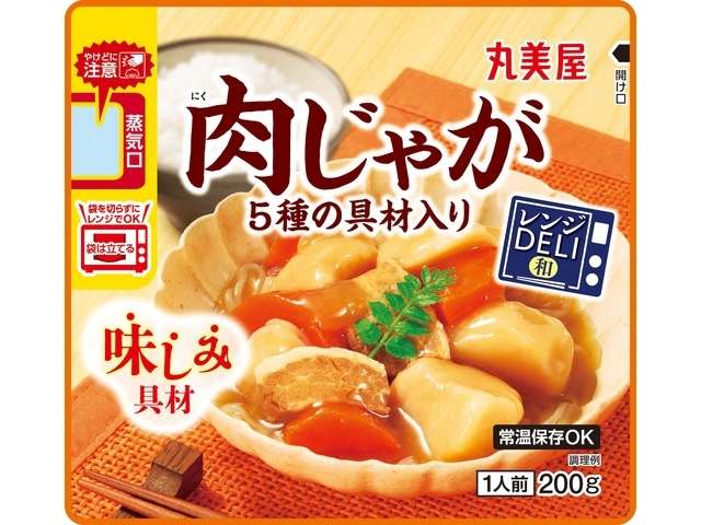 丸美屋　レンジＤＥＬＩ肉じゃが袋