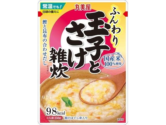 Marumiya Fluffy Egg & Salmon Rice Porridge 250g