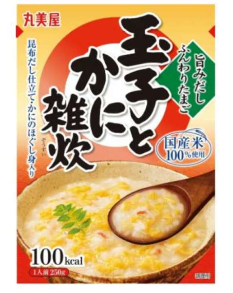 丸美屋　ふんわり玉子とかに雑炊