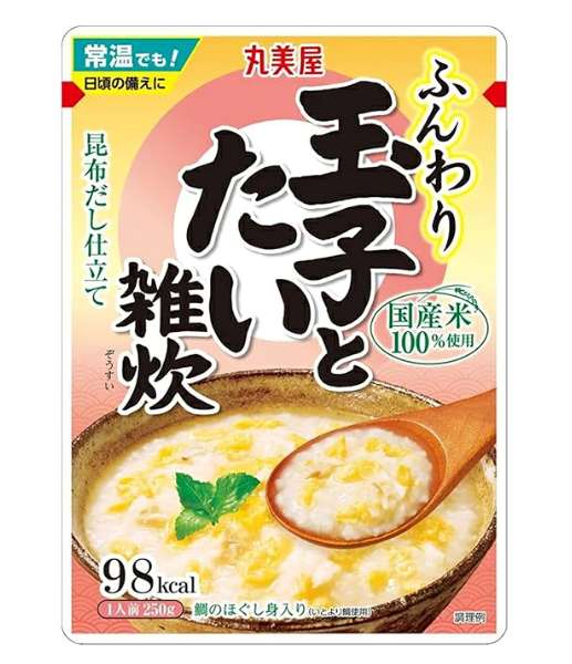 丸美屋　ふんわり玉子とたい雑炊