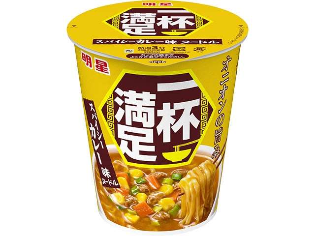 Myojo Ippai Manzoku Spicy Curry Flavor Noodles 63g