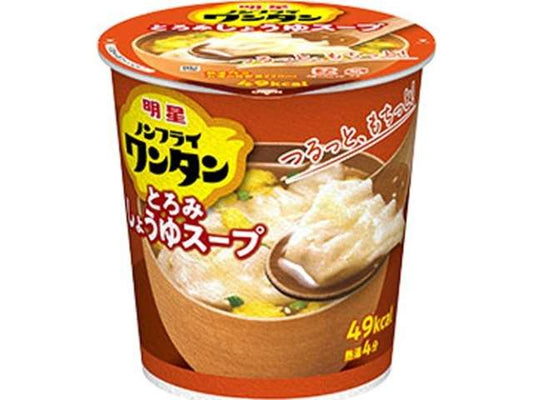 明星　ノンフライワンタンしょうゆ