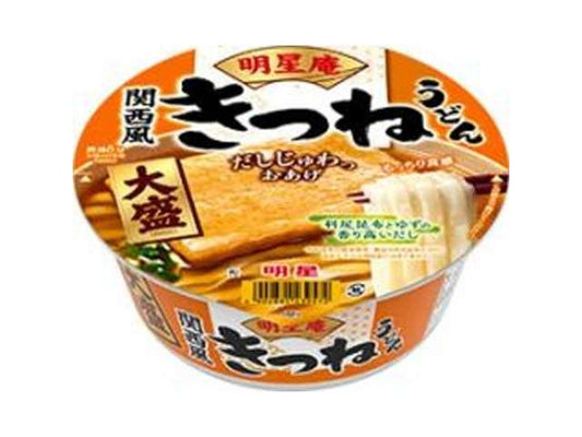 明星　明星庵きつねうどん大盛