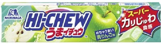 森永　うまイチュウ青りんご味