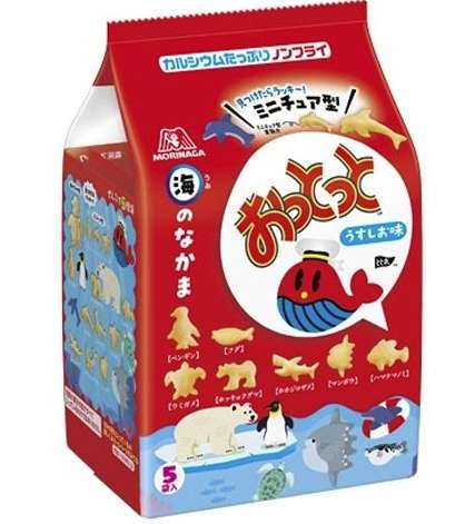 森永　おっとっとうすしお味