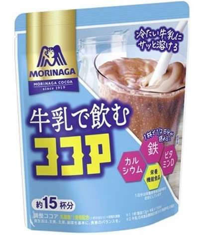 Morinaga Cocoa Mix for Milk, 180g