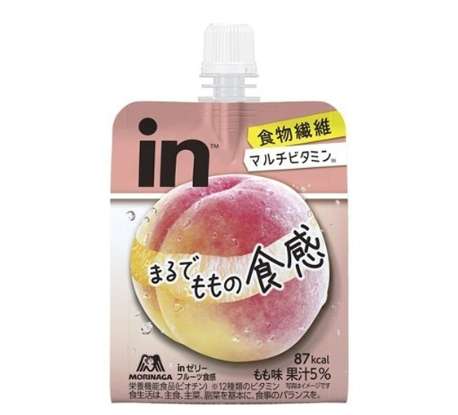 森永　ｉｎゼリーフルーツ食感もも