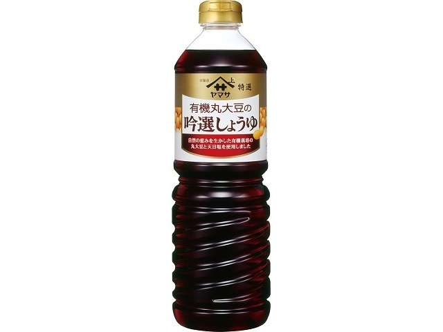 Yamasa Tokusen Organic Whole Soybean Ginsen Soy Sauce 1L