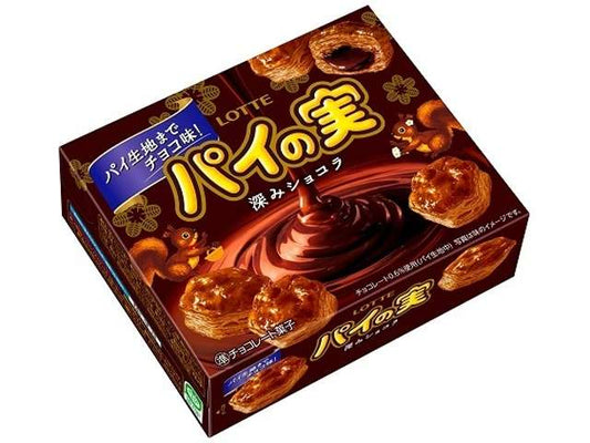 Lotte Pie no Mi Deep Chocolat 69g