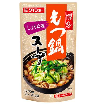 DAISHO Hakata Motsu Hot Pot Soup – Soy Sauce 750g
