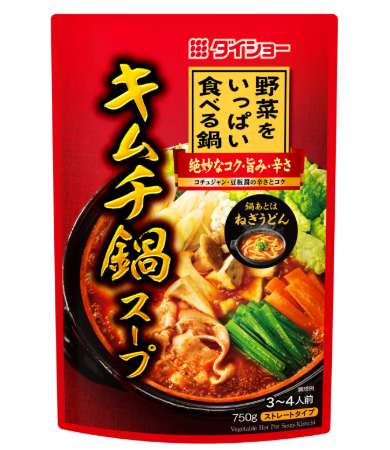DAISHO Vegetable Hot Pot Soup – Kimchi 750g