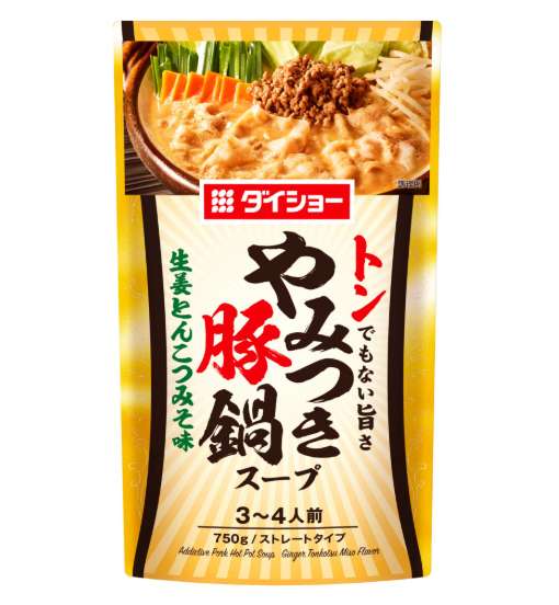 DAISHO Addictive Pork Hot Pot Soup – Ginger Tonkotsu Miso 750g