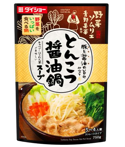 ダイショー 野菜鍋とんこつ醤油鍋