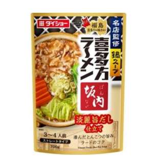DAISHO Kitakata Ramen Bannai Umami Dashi Hot Pot Soup 700g