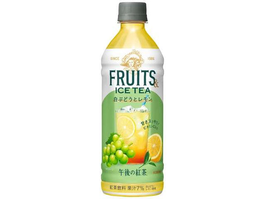 Kirin Gogo-no-Kocha FRUITS & ICE TEA White Grape & Lemon 500ml