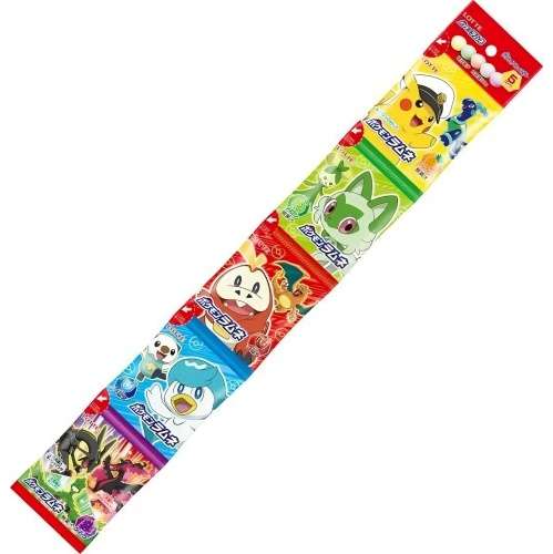 Lotte Pokémon Ramune 5-Pack (12g × 5 Packs)