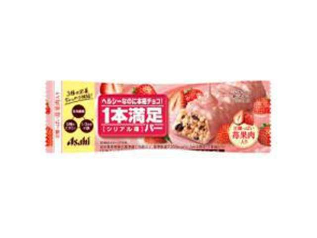 アサヒ １本満足バーシリアル苺