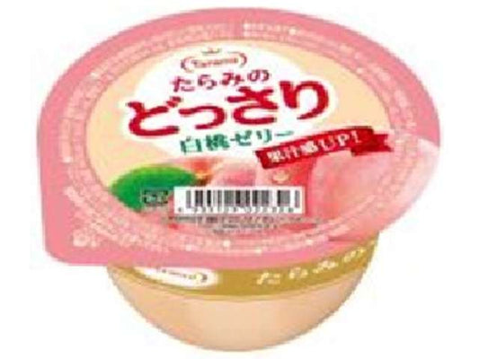 たらみ どっさり白桃ゼリー