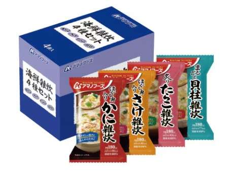 天野　海鮮雑炊４種セット４食