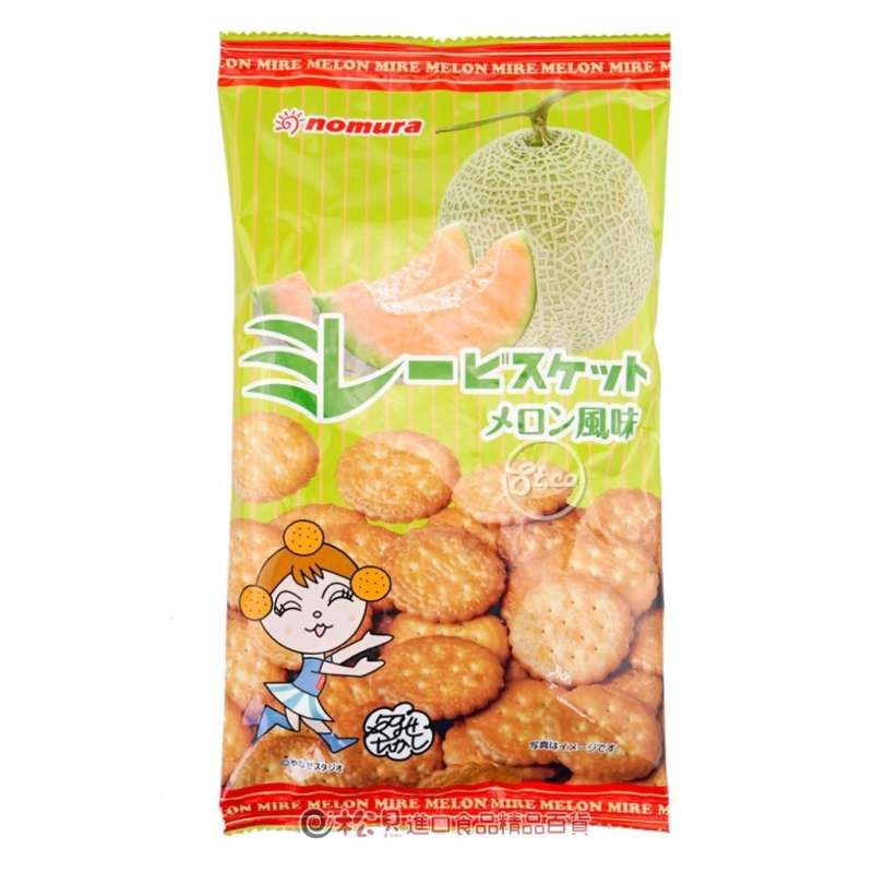 Nomura Mire Biscuit Melon Flavor 130 g