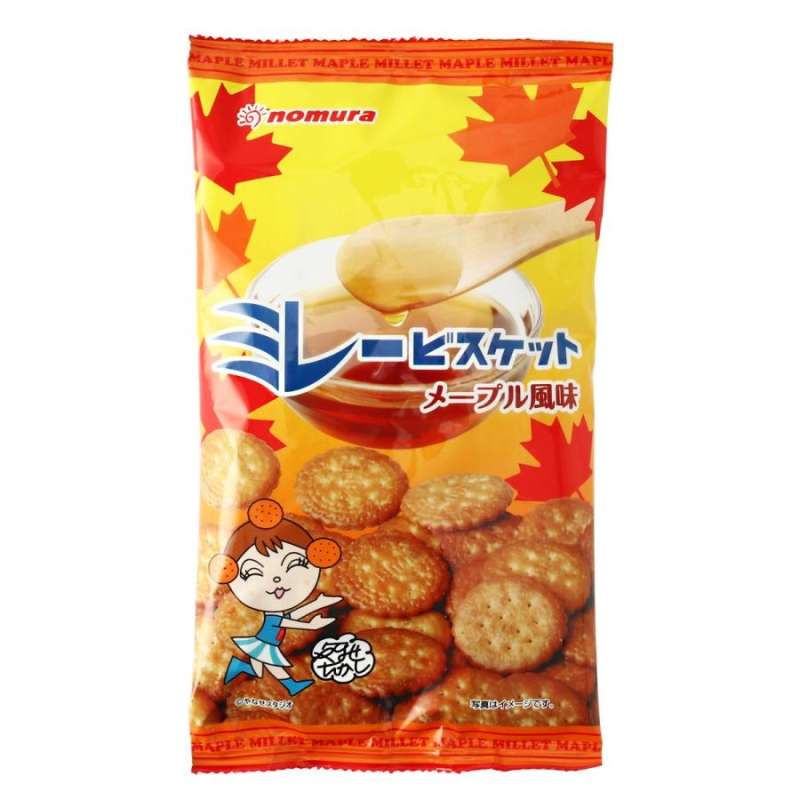 野村 ミレービスケットメープル味