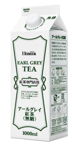HOMER Earl Grey Tea Unsweetened 1L